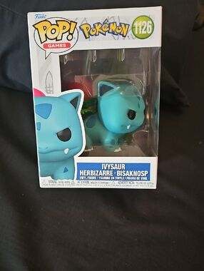Funko Ivysaur Vinyl Figure - Teal & Green